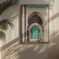 Islamischer Poster & Wandkunst mit der Tor Hassan II Moschee