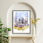 Wandkunst - Die blaue Moschee in Istanbul Poster
